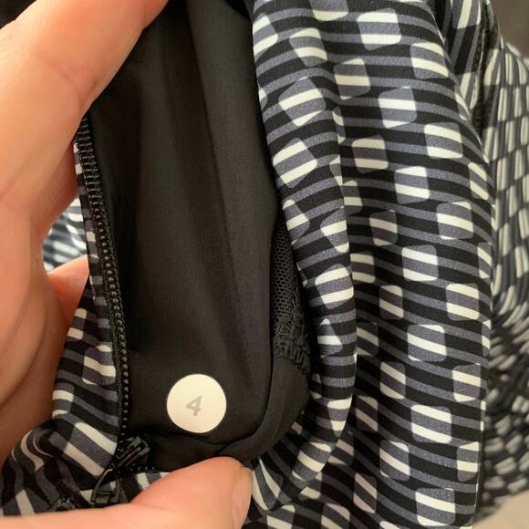 Lululemon &go 'Til Dawn Dress Deep Dive Black Grey Womens 4 Small - Picture 12 of 14